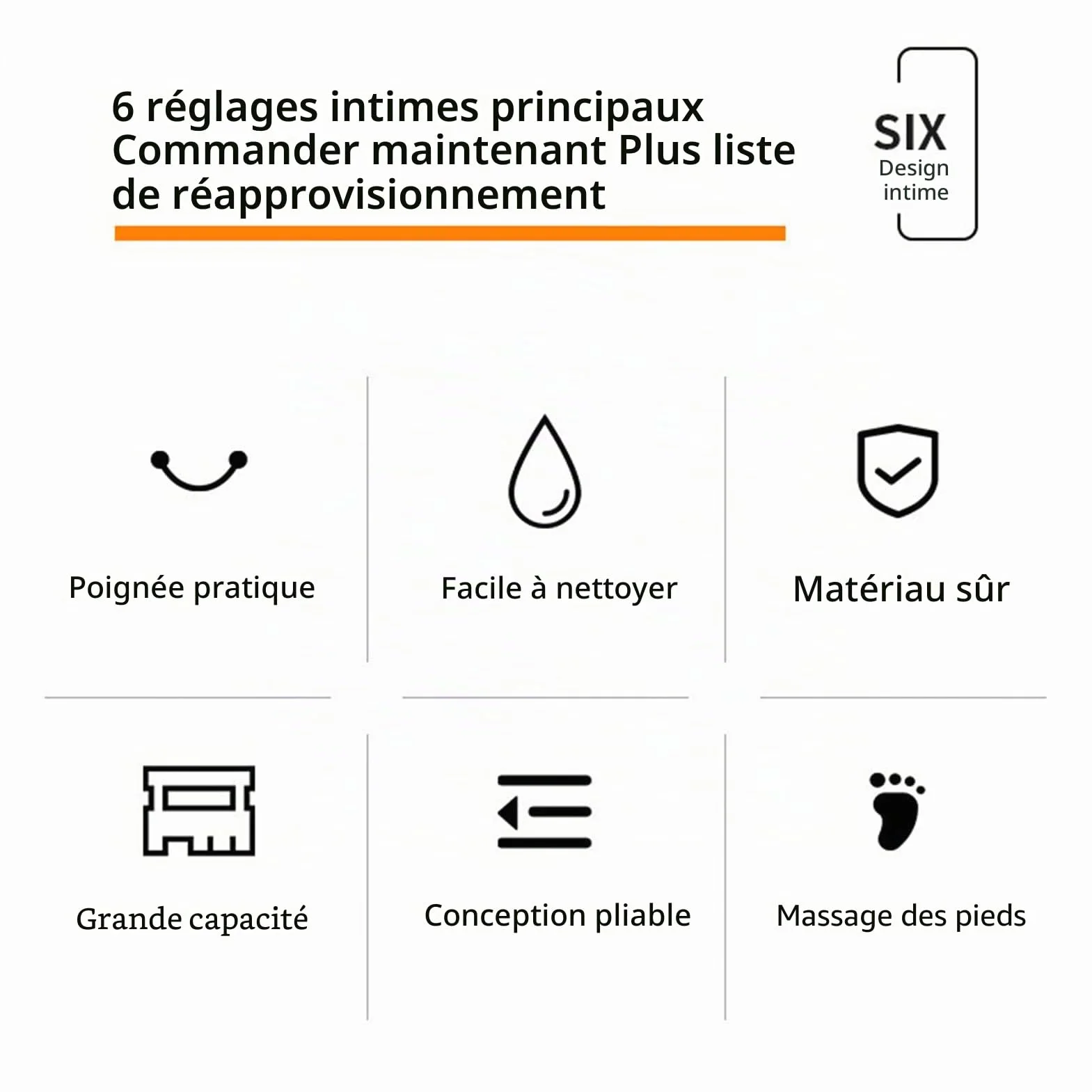 Baignoire de pieds pliable grand seau de bain de pieds pour soulager le stress
