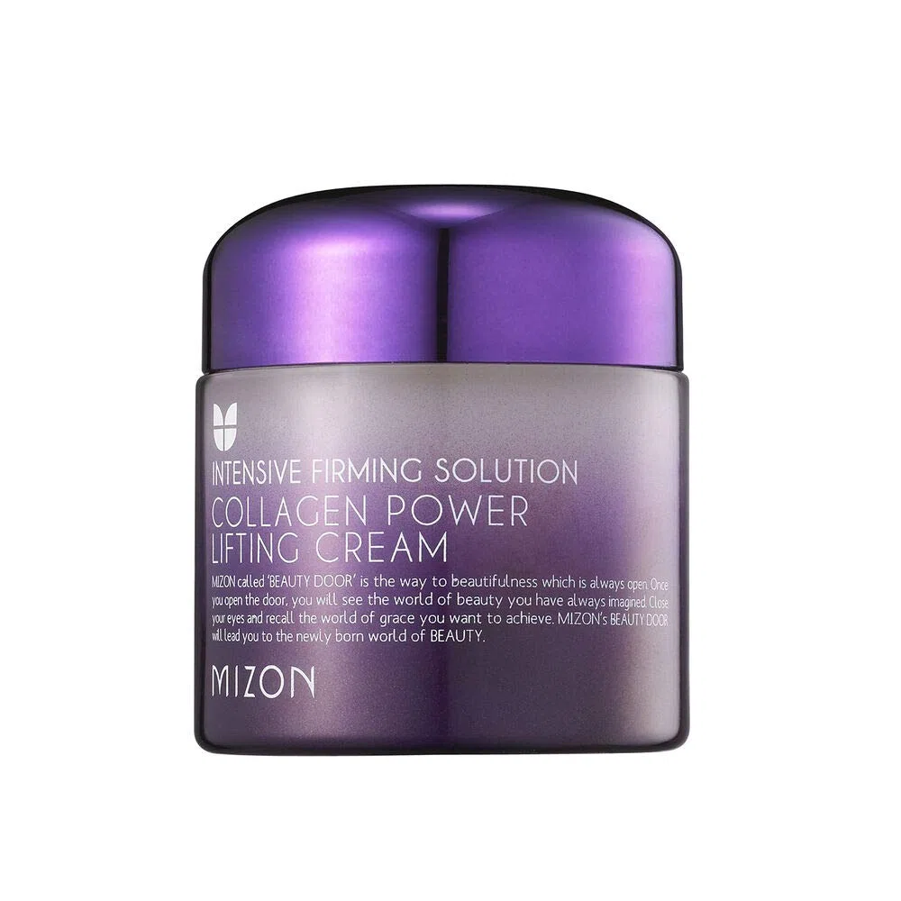 [MIZON] COLLAGEN POWER LIFTING CREAM(75 ml) Soin coréen - Crème de jour/nuit pour visage - Anti-âge & hydratation intense - Réduit les fines rides & signes de l'âge - 75% de collagène marin