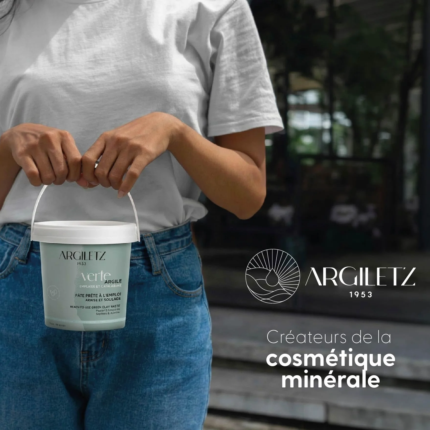 Argiletz Argile Verte Prête À L’Emploi 1 kg Pot – Pâte Naturelle Cataplasme Usage Ciblé