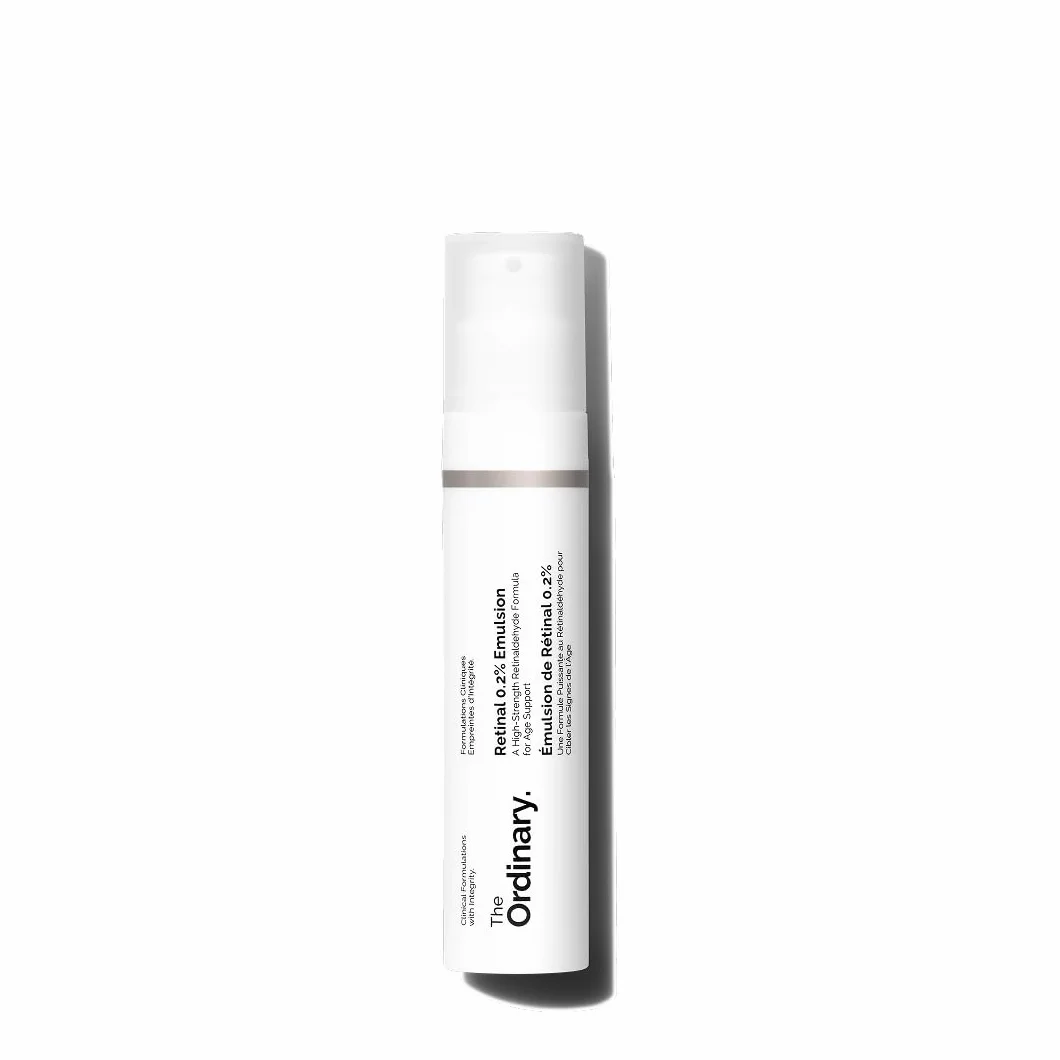 The Ordinary Émulsion de Rétinal 0,2%, Sérum au rétinoïde très puissant, pour une protection avancée contre le vieillissement, 15 ml