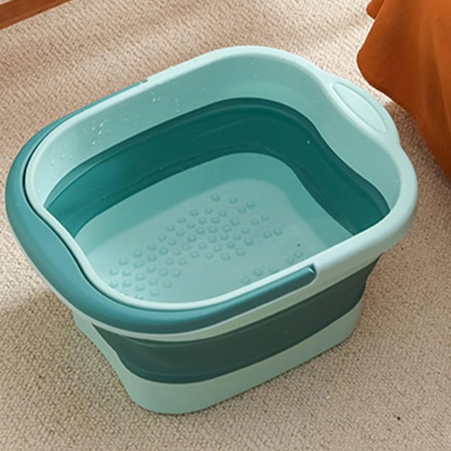 Baignoire de pieds pliable grand seau de bain de pieds pour soulager le stress