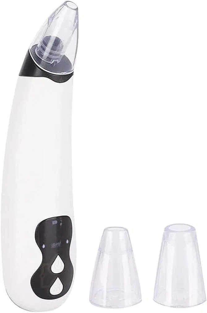 Extracteur de Points Noirs Rechargeable par USB avec 3 puissances d'aspiration réglables et sondes