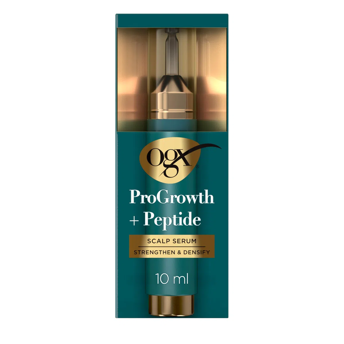 OGX ProGrowth + Peptide Sérum pour cuir chevelu - Renforce et épaissit les racines des cheveux - Hydrate pour un cuir chevelu sain - Favorise la croissance naturelle des cheveux - Réduit la perte de