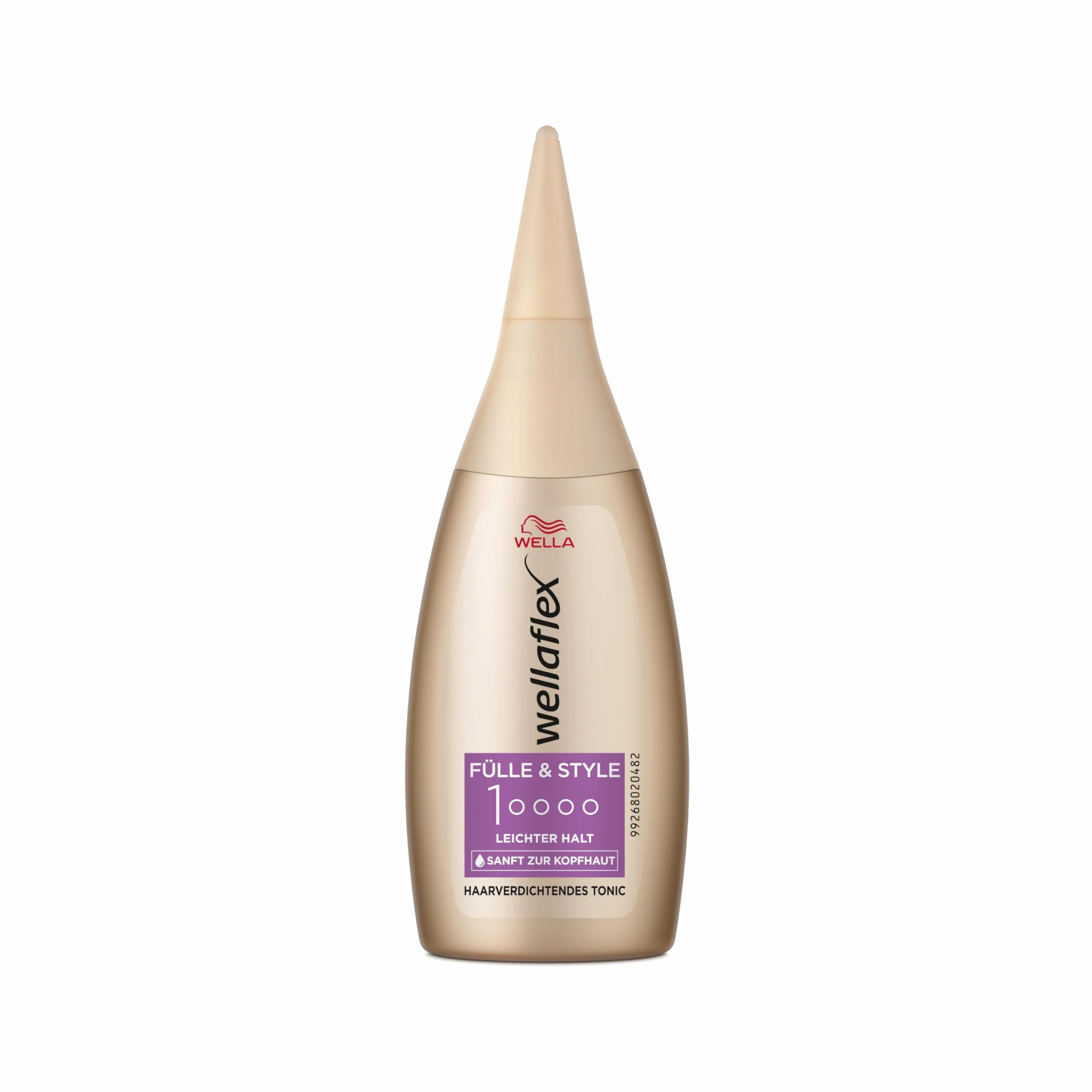 Wellaflex Tonique densifiant pour cheveux Fülle & Style | Volume instantané et lifting des racines | Cheveux plus denses au toucher | Doux pour le cuir chevelu | Testé dermatologiquement | Formule
