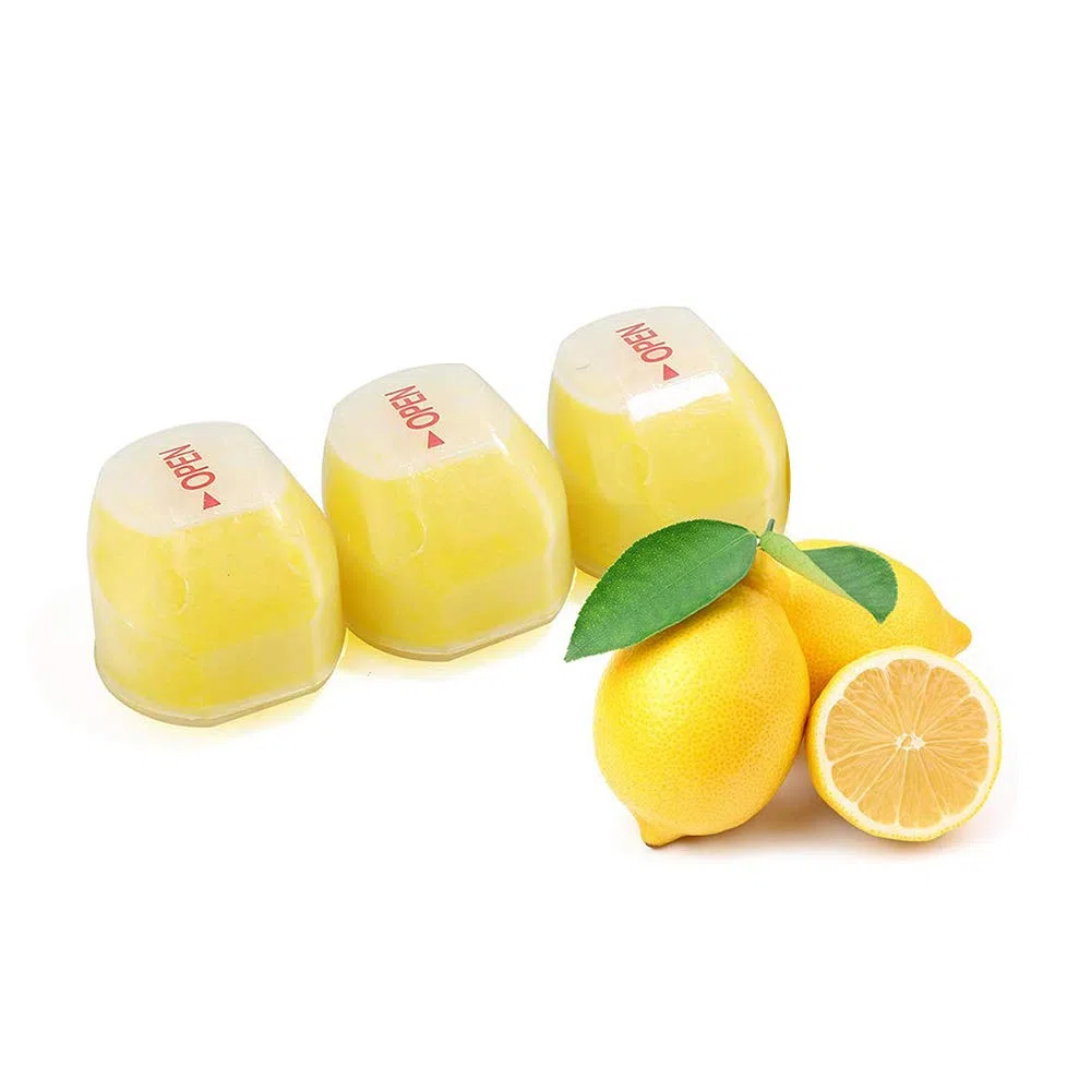 ACECITY 3 pièces baumes de citron remplacement arôme rafraîchissant soins des cheveux filtres respectueux de la peau recharges ensemble pour pommeaux de douche filtre à vitamine C