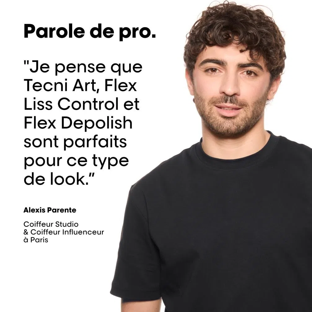 L'OREAL PROFESSIONNEL - Pâte Déstructurante Flex Depolish Tecni Art - Homme & Femme - Coiffures Souples & Effets Coiffés-Décoiffés - Fini Mat & Naturel - Tous Types de Cheveux - 100 ml
