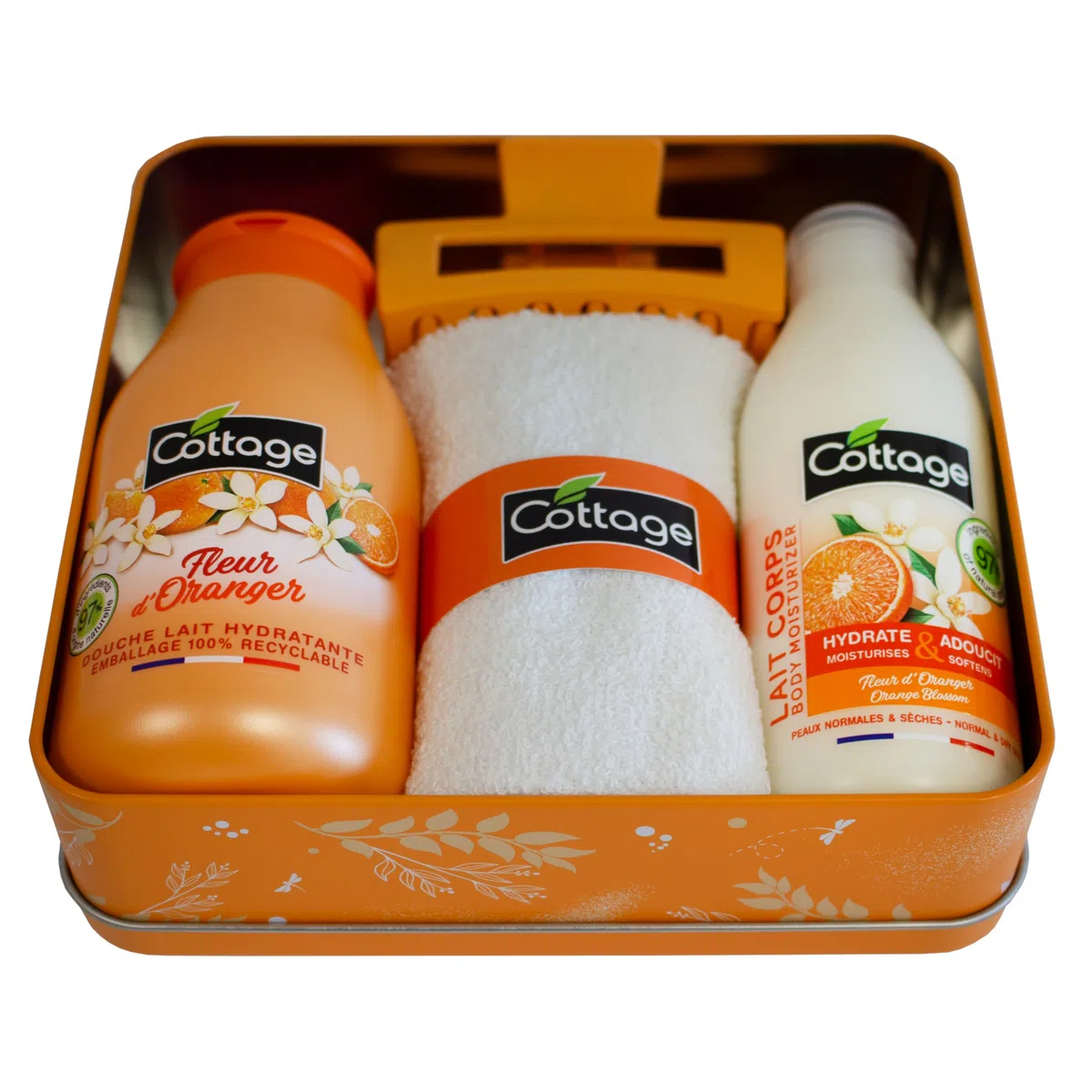 Coffret lait fleur d'oranger