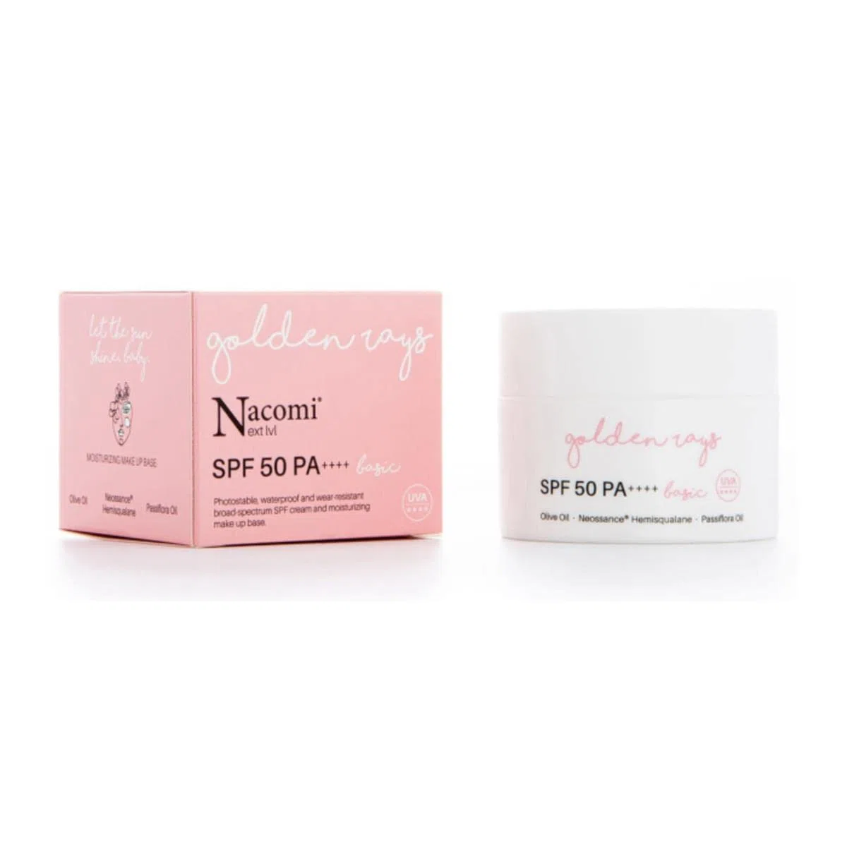 NACOMI NEXT LEVEL SPF50 BASIC 50ML