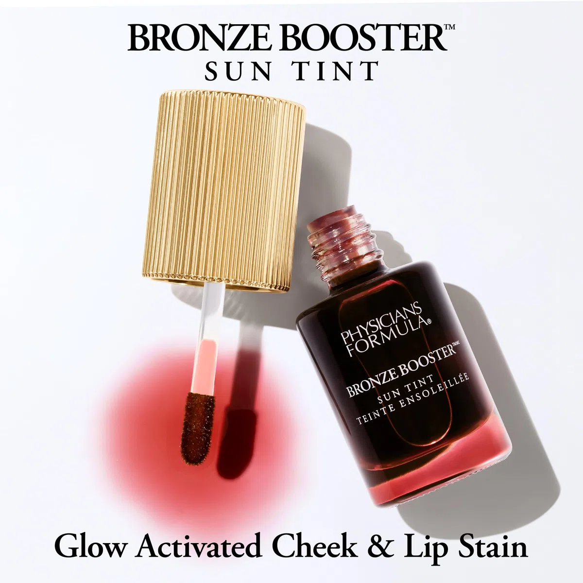 Physicians Formula, Bronze Booster Sun Tint Glow, Activated Cheek and Lip Stain, Bronze Tint