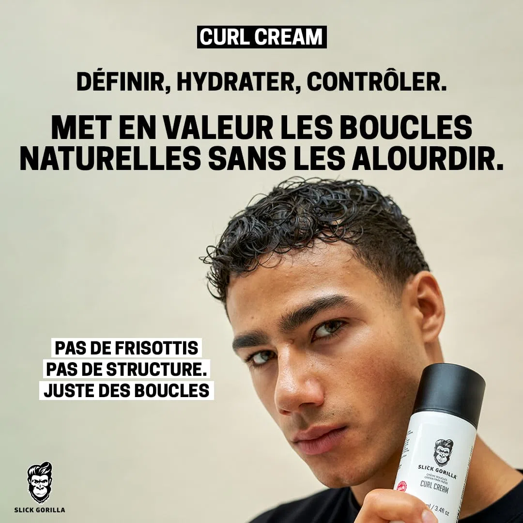 Slick Gorilla Curl Cream 100ml / 3.38fl oz Y