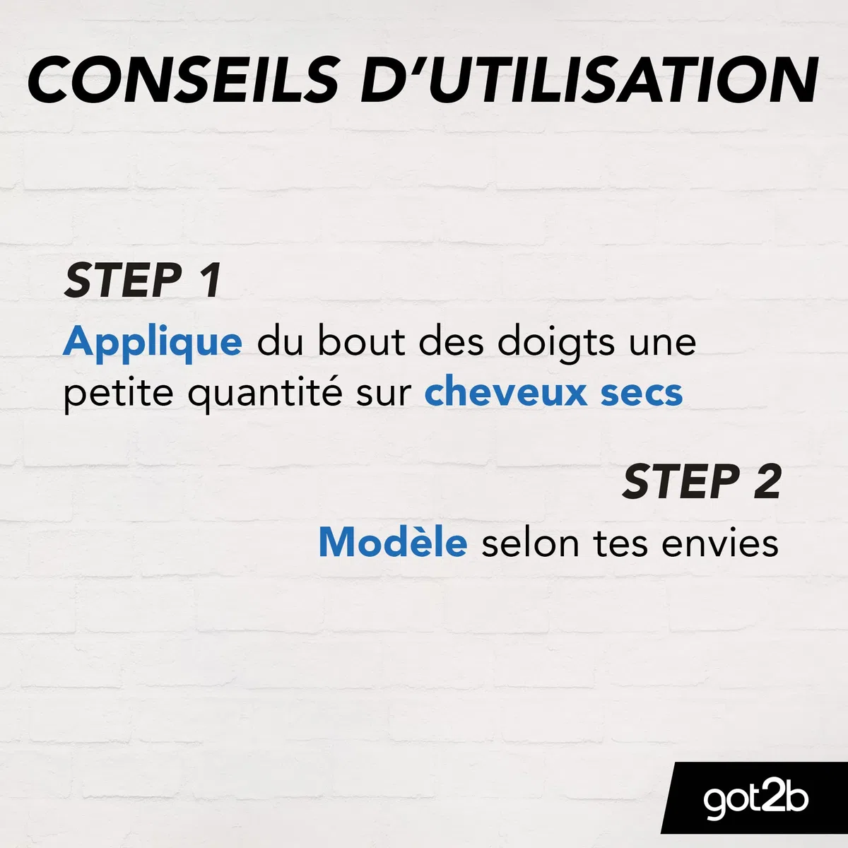 Got2b, Coup de Tete, Gel Fibre Coiffant Cheveux pour Homme, Fixation Normale, Style Coiffe Decoiffe, Formule Vegane, Pot De 100 ml, Lot de 3