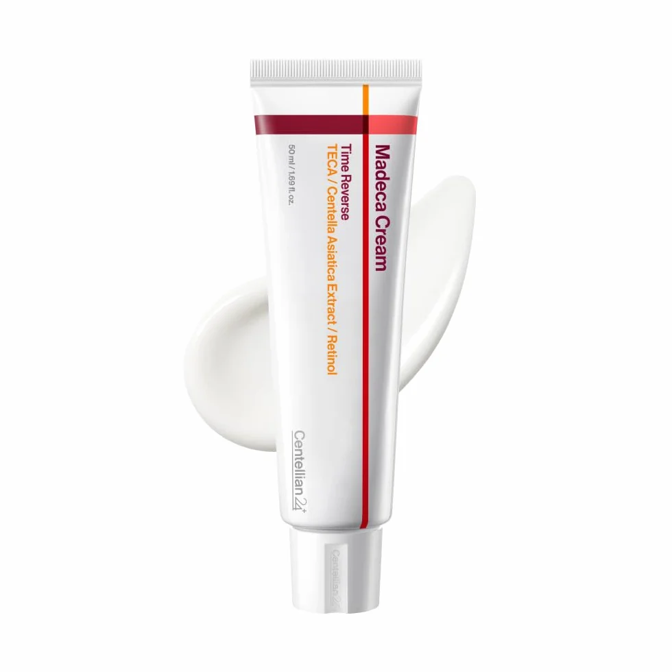 CENTELLIAN 24 Madeca Crème Time Reverse (50 ml) – Crème avancée à absorption rapide et nourrissante, hydrate, raffermit et réduit les rides, faible irritation, soin coréen de la peau