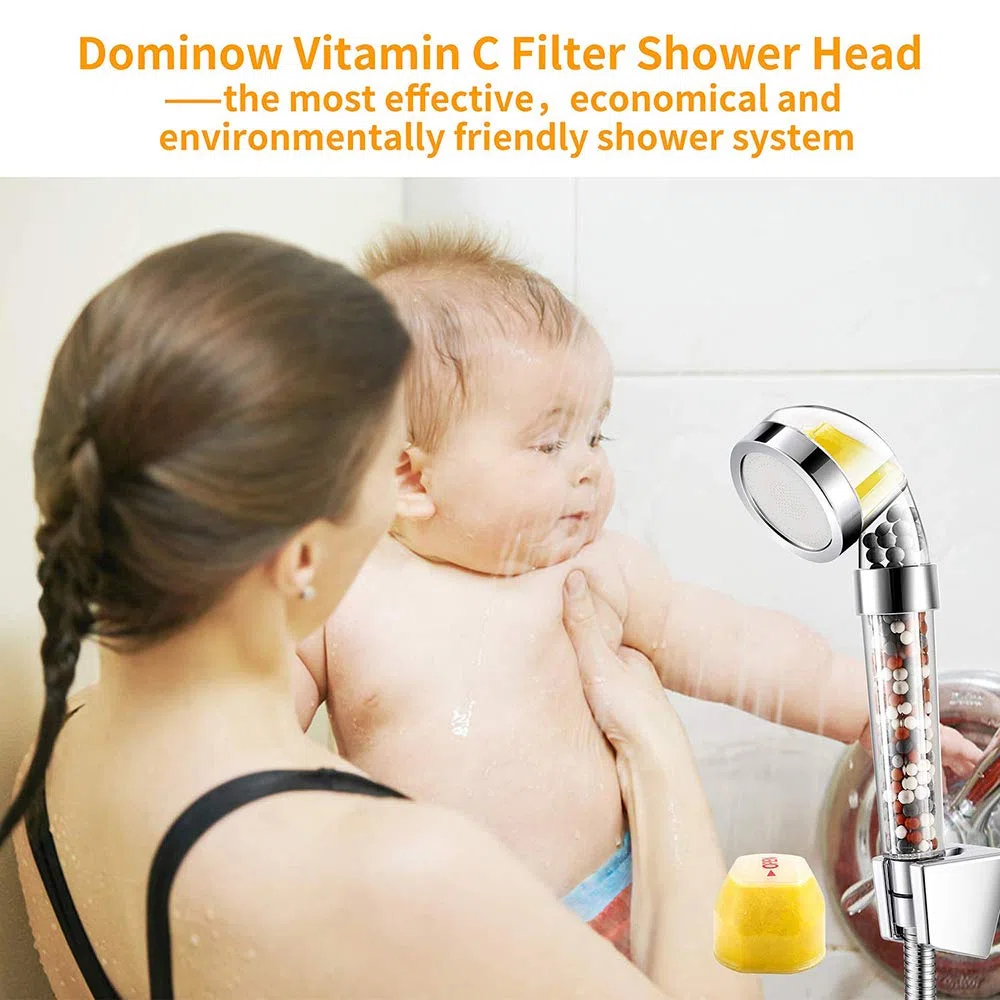 ACECITY 3 pièces baumes de citron remplacement arôme rafraîchissant soins des cheveux filtres respectueux de la peau recharges ensemble pour pommeaux de douche filtre à vitamine C