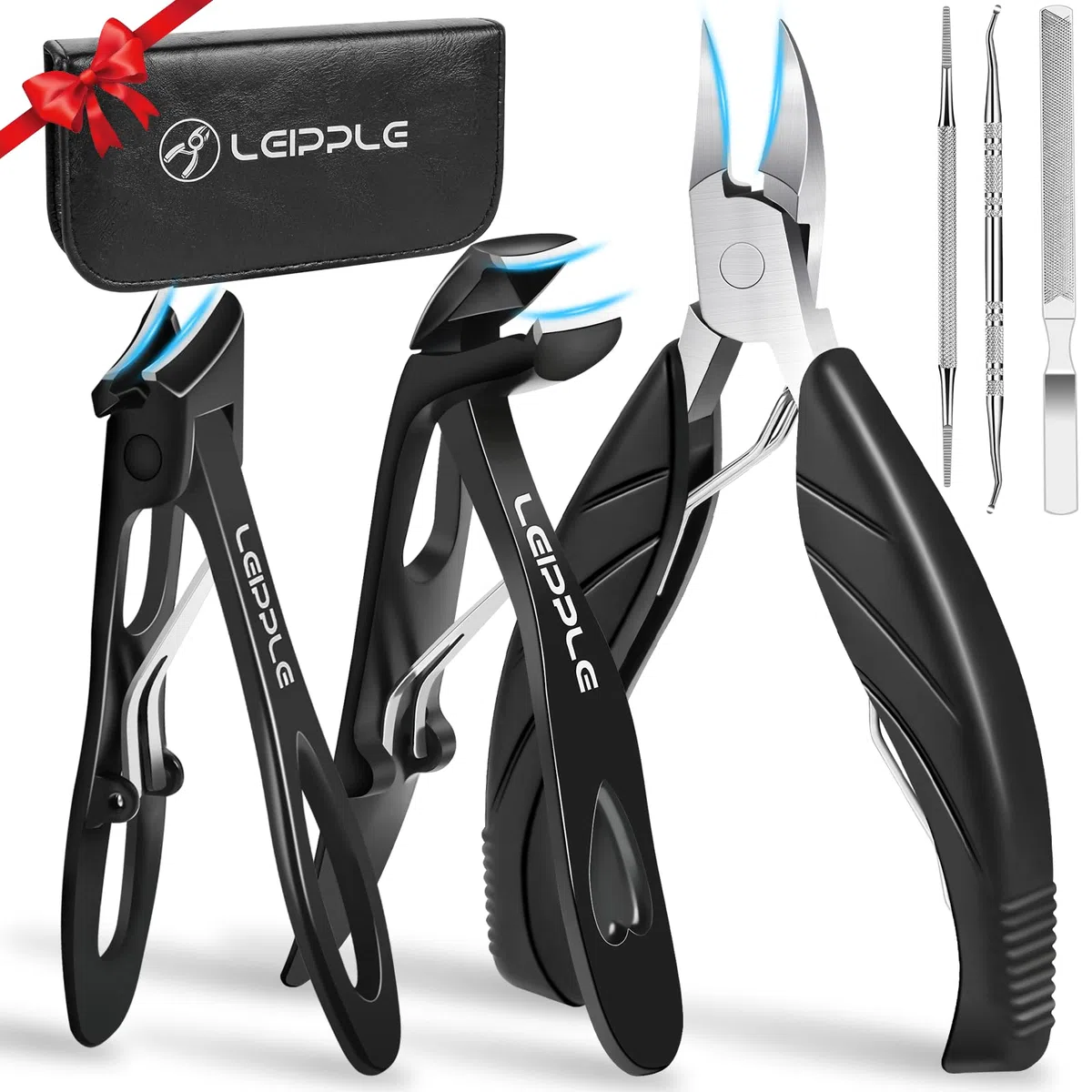 Coupe Ongle Professionnel, Pince Coupe Ongle Pied Pour Ongles Épais Pour Personnes Âgées Avec Large Ouverture,Coupe-Ongles Incarnés Robuste Avec Long Manche, Coupe-Ongles Incliné