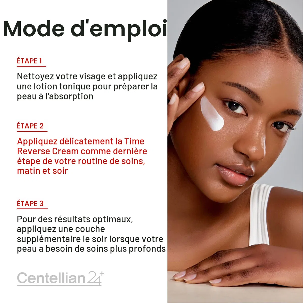 CENTELLIAN 24 Madeca Crème Time Reverse (50 ml) – Crème avancée à absorption rapide et nourrissante, hydrate, raffermit et réduit les rides, faible irritation, soin coréen de la peau