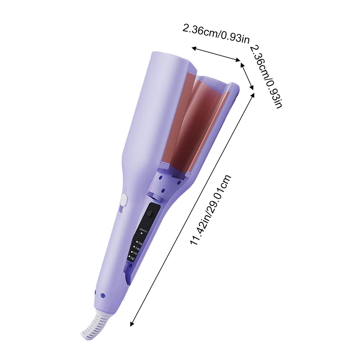Outils De Coiffure À Technologie D'ions Négatifs, Fer À Friser Français,fer À Friser Ionique,système De Contrôle De Température À Quatre Vitesses,convient Au Coiffage Quotidien Et À L'usage Domestique