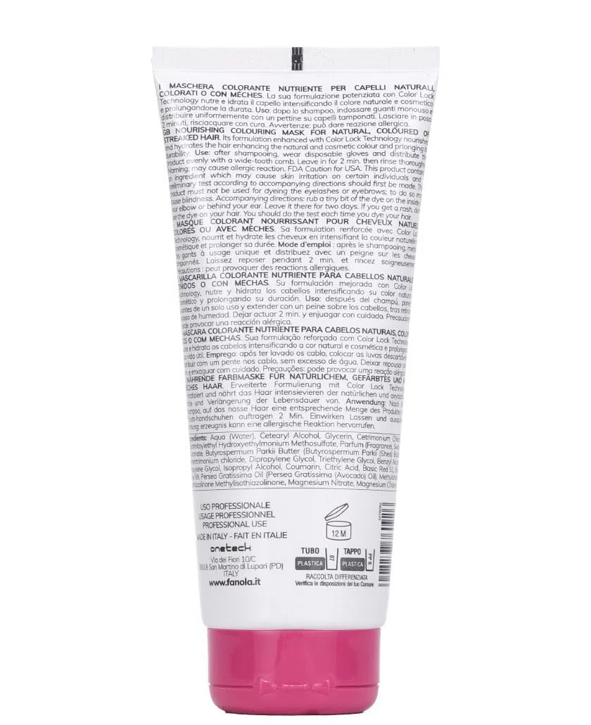 Fanola Color Mask Pink Sugar 200ml - coloration semi-permanente