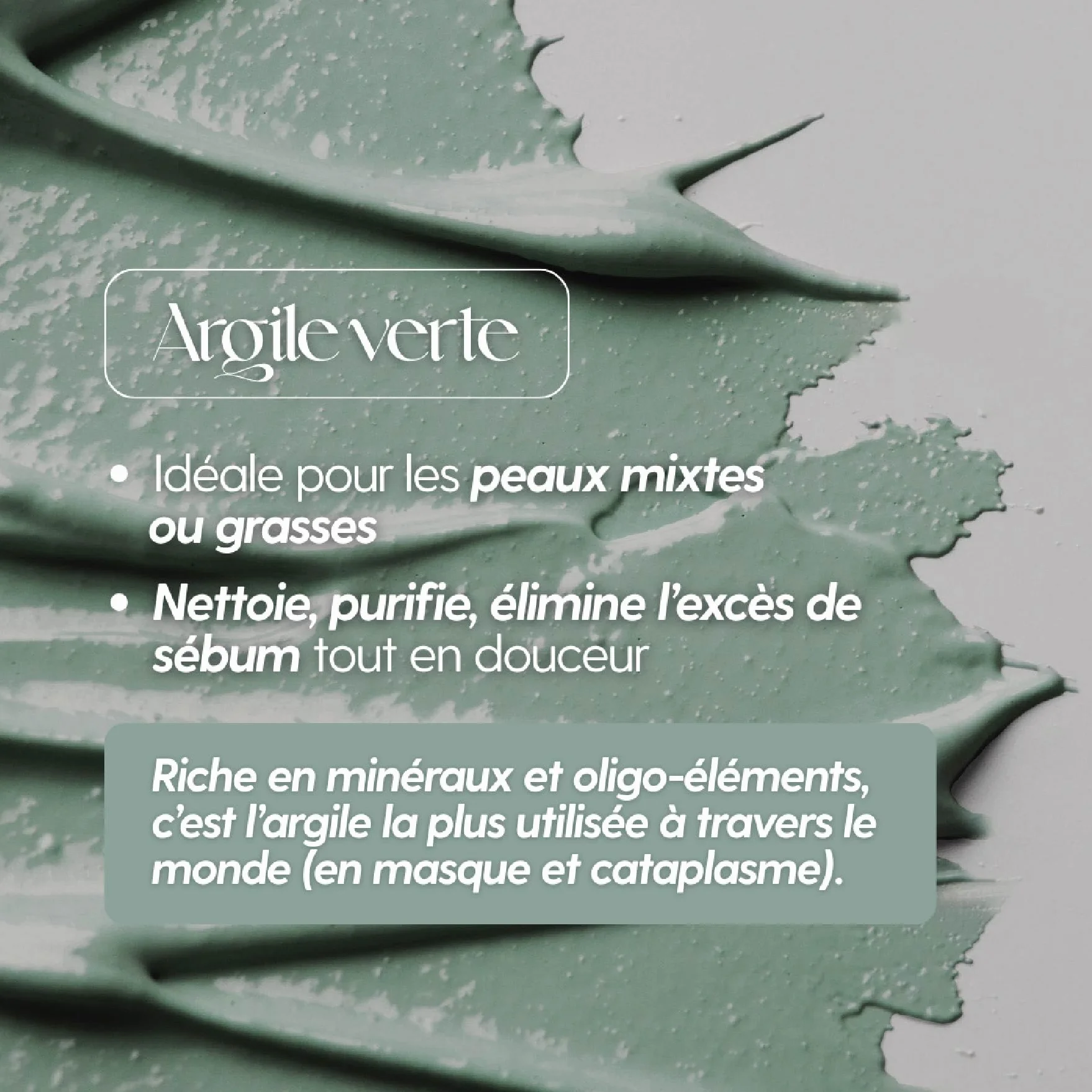 Argiletz Argile Verte Prête À L’Emploi 1 kg Pot – Pâte Naturelle Cataplasme Usage Ciblé