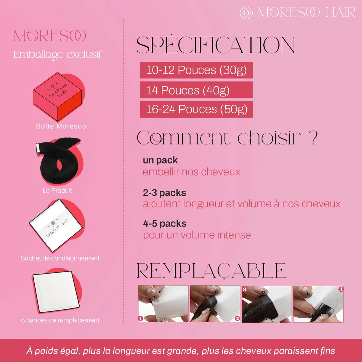 Moresoo Extension Cheveux Naturel Adhesif Blonde Extension Adhesive Invisible Blond Cendré avec Blond Décoloré Extension Adhesive Cheveux Naturel 30 cm #18/613 20pcs 30g