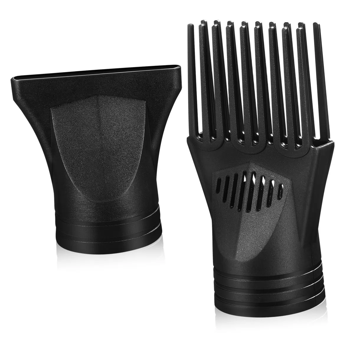 Lot De 2 Embouts Peignes Universels Pour Sèche-Cheveux Accessoires Compatibles Diffuseurs Et Concentrateurs Pour Coiffures Lisses Et Bouclées Accessoire De Sèche-Cheveux