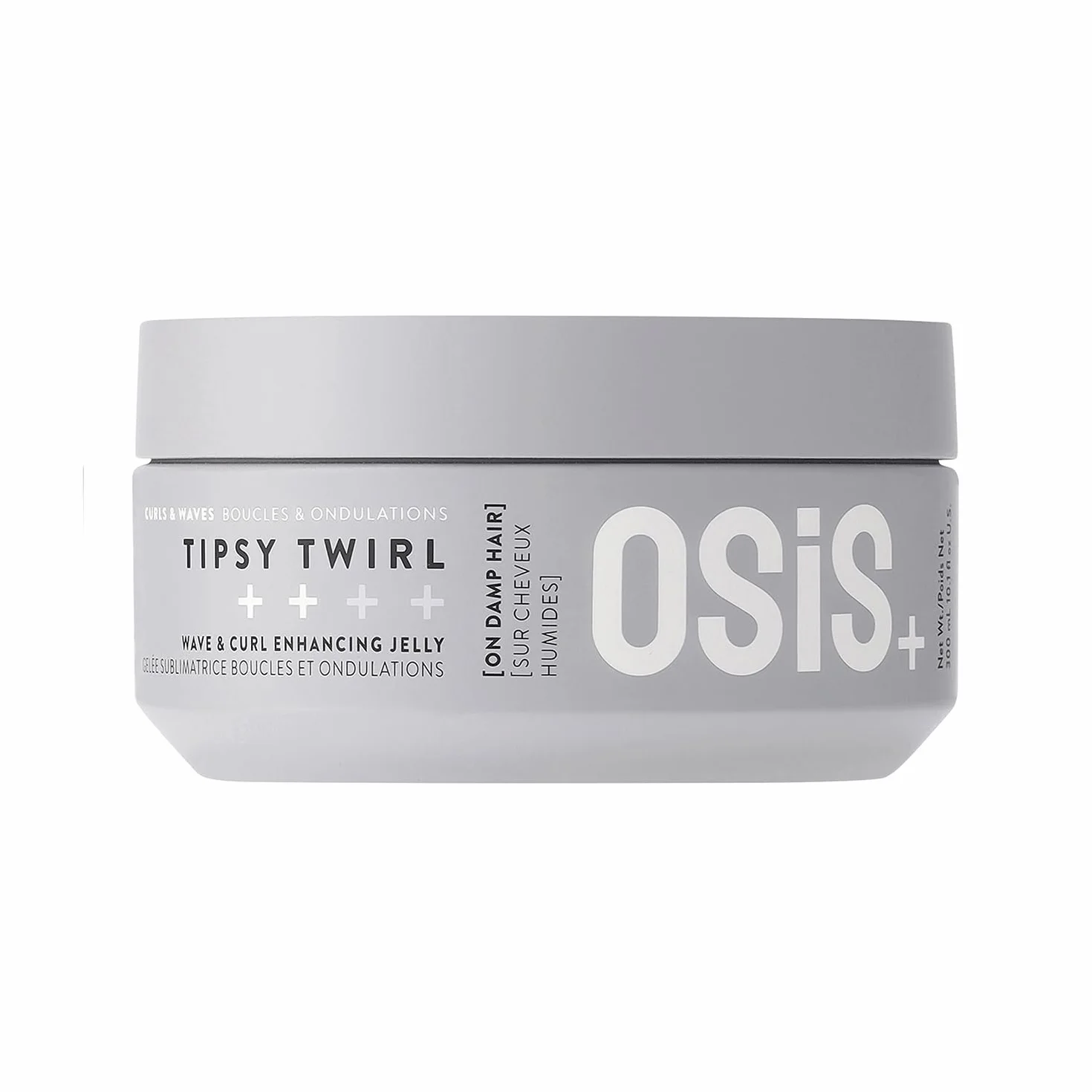 Schwarzkopf Professional OSiS Tipsy Twirl Gelée Pour Cheveux Bouclés Et Ondulés Forte Définition Volume Légèreté Protection Contre L'Humidité Fixation Normale 300 ml