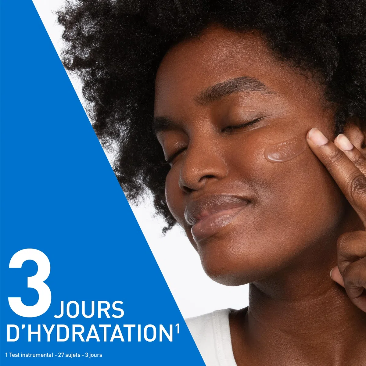 CeraVe, Aqua-Gel Hydratant, Hydratation 72H, Crème Hydratante Visage, Tous Types de Peaux Même Mixtes et Sensibles, A Base d'Acide Hyaluronique, Niacinamide et Céramides, Texture Fluide et Légère | Hydratation 72H, Acide Hyaluronique, Niacinamide et Céram