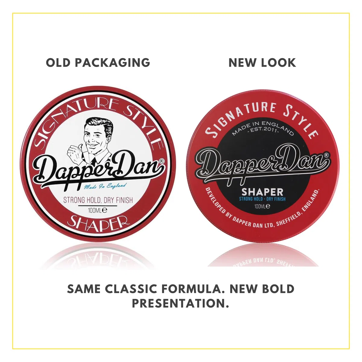 Dapper Dan Pâte Coiffante Signature pour Hommes, Tenue Forte, Fini Naturel, Tous Types de Cheveux, Vanille Toscane, 100ml