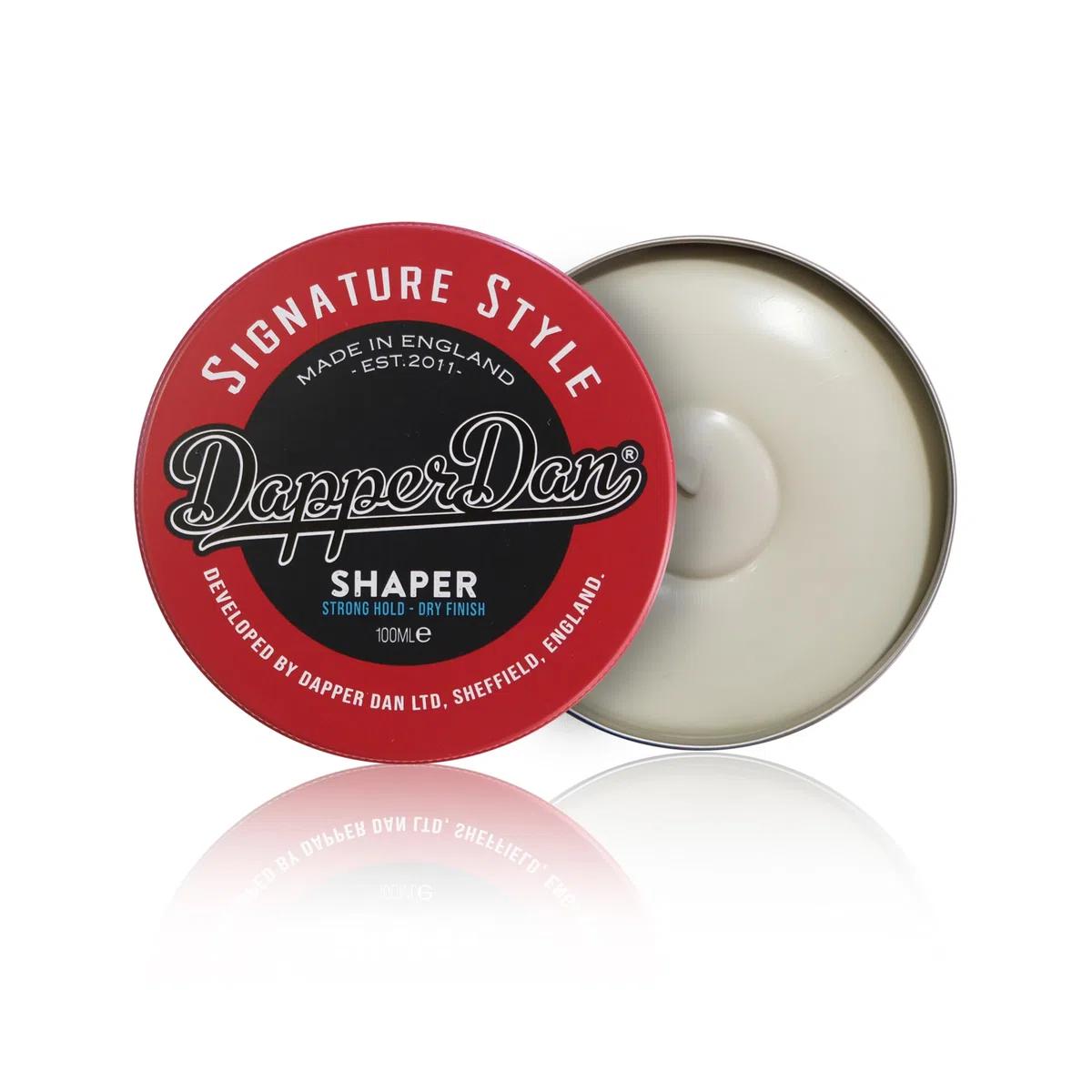 Dapper Dan Pâte Coiffante Signature pour Hommes, Tenue Forte, Fini Naturel, Tous Types de Cheveux, Vanille Toscane, 100ml