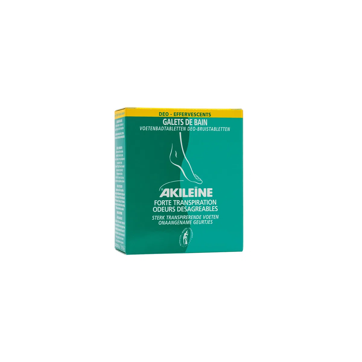 AKILEÏNE® - GALETS DE BAIN DÉO EFFERVESCENTS – 7 SACHETS DE 12 GR