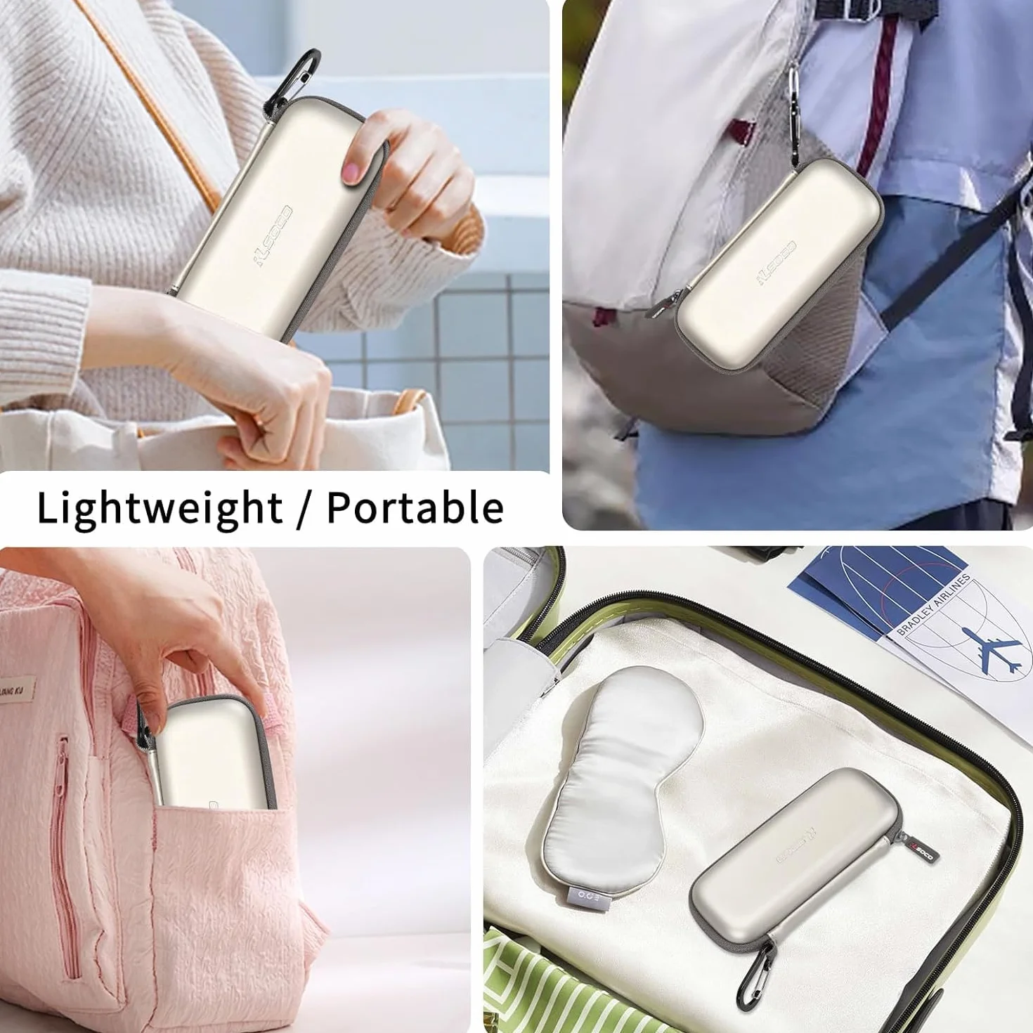 RLSOCO Étui pour Philips Oneblade Intimate QP1924/30 la Coupe et Le Rasage des Poils Pubiens & pour OneBlade First Shave QP1324/30 Rasage électrique (Étui Uniquement)